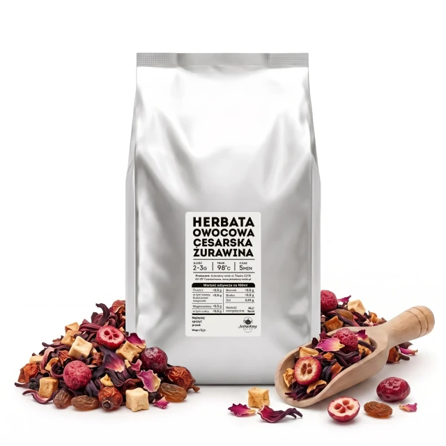 Herbata owocowa Cesarska Żurawina 1kg