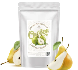 Gruszka liofilizowana KOSTKA 200g