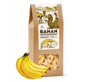 Banany liofilizowane KARTONIK 50g