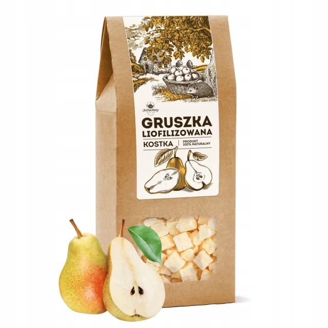 Gruszka liofilizowana KOSTKA 30g