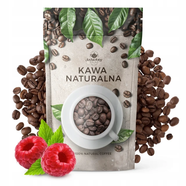 Kawa Robusta ziarnista Indonezja MALINOWA 250g