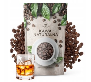 Kawa Robusta Indonezja IRISH WHISKY ziarno 250g