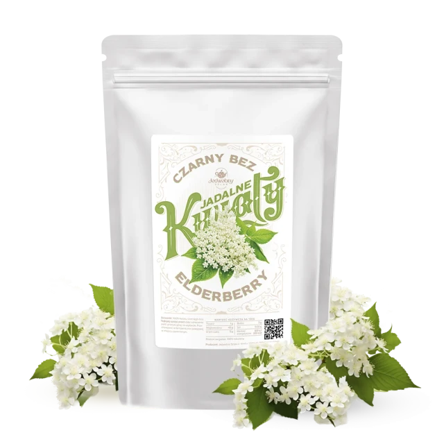 Kwiat czarnego bzu suszony herbata ziołowa czarny bez 50g