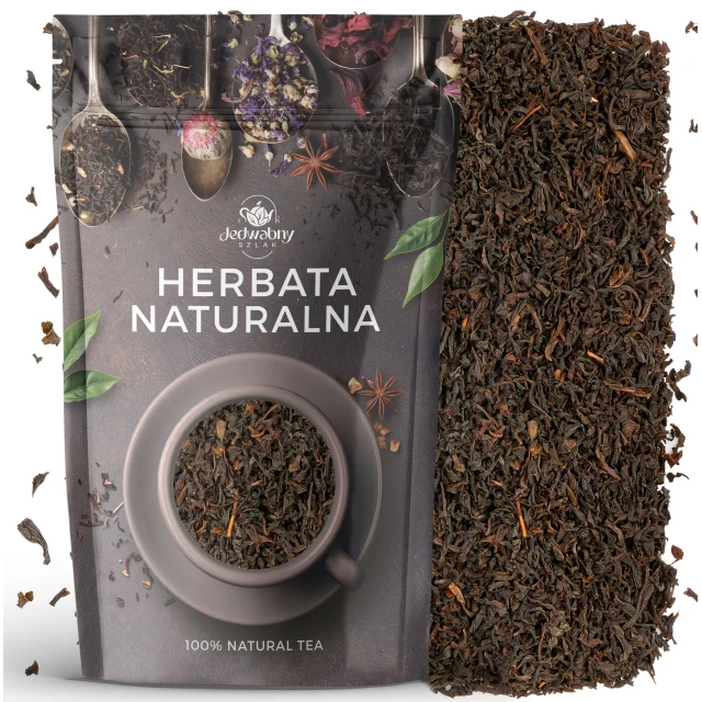 Herbata czarna liściasta Ceylon BOP herbata czysta