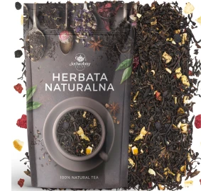 Herbata czarna Casablanca truskawka jaśmin aronia
