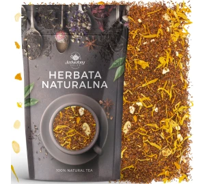 Herbata Rooibos z migdałami herbata czerwona Jedwabny szlak