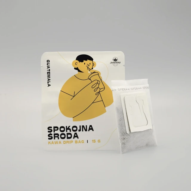 Drip Bag Kawa Guatemala środa w podróż mielona kawa w saszetkach 15g