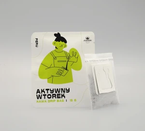 Drip Bag PERU kawa w saszetkach Coffee Kawa Wtorek 15g