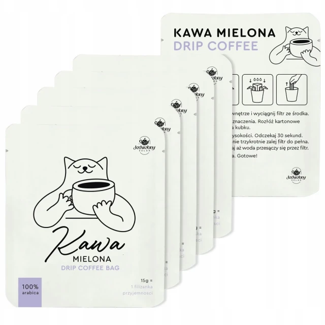 Drip Bag Arabica kawa w saszetkach kawa naturalna mielona w saszetkach 15g