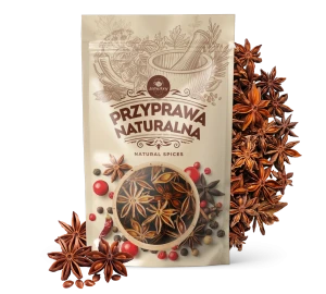 Anyż GWIAZDKI aromatyczny cały na grzaniec pachnący ZIMOWY 50g