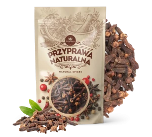 Goździki CAŁE suszone WYSOKA JAKOŚĆ aromatyczna przyprawa AROMAT naturalny 100 g