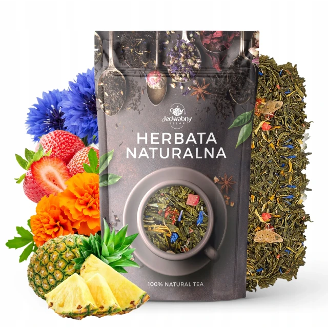 Herbata liściasta ZIELONA Blue garden 100g