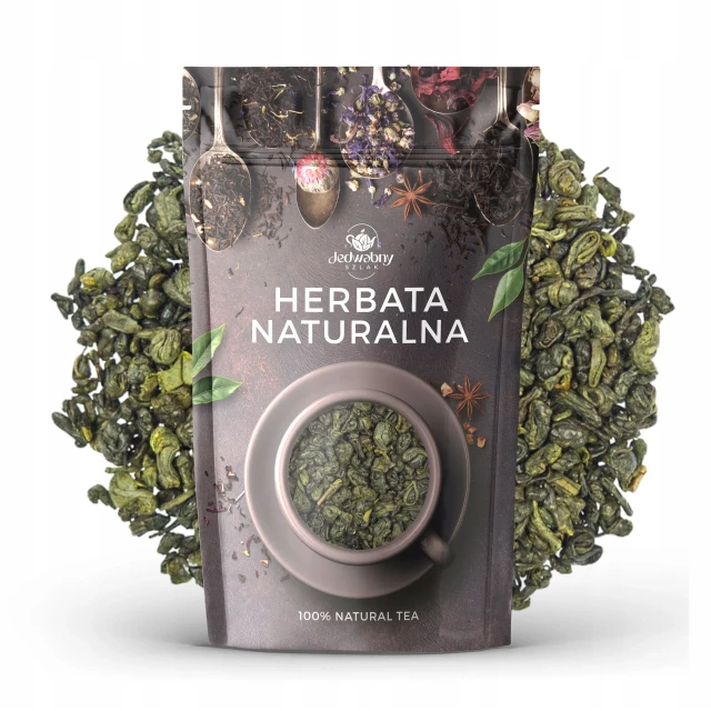 Herbata zielona GUNPOWDER liściasta 100g