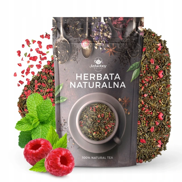 Herbata zielona Malinowo-Miętowa 100g