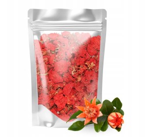 Kwiat granatu HERBATA ZIOŁOWA 100% naturalna BEZ DODATKÓW 50g
