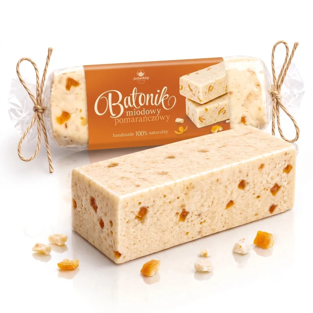 Batonik Miodowy Pomarańczowy 100g 
