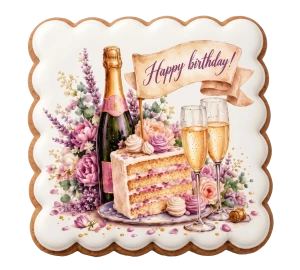Piernik Urodzinowy „Happy Birthday” 45g 
