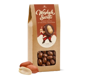 Orzech ziemny w mlecznej czekoladzie 200g – Edycja Świąteczna