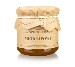 Miód lipowy naturalny 235 g – aromatyczny miód pszczeli do herbaty, pieczywa i deserów