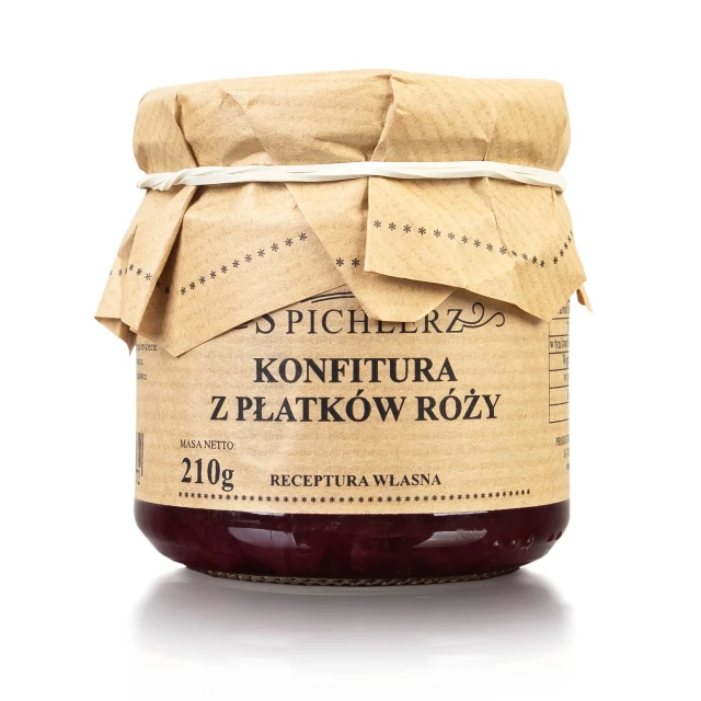 Konfitura z płatków róży 210 g