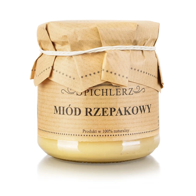 Miód rzepakowy – naturalny miód pszczeli – 235 g