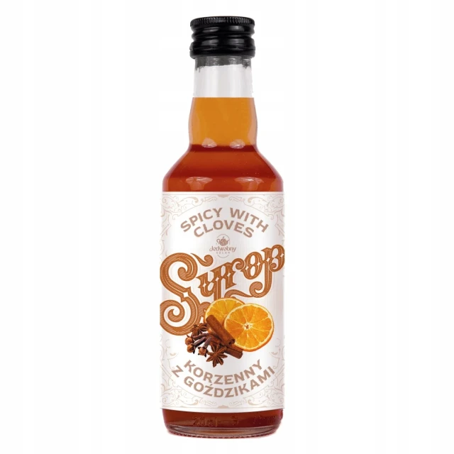Syrop korzenny 200 ml na święta syrop z goździkami MIOD CYNAMON do kawy