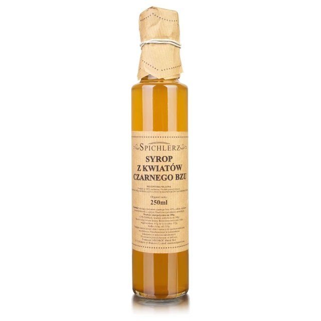 Syrop z kwiatów czarnego bzu 250 ml