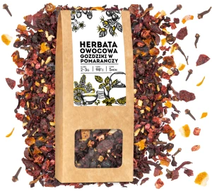 Herbata owocowa Goździki w pomarańczy 50g 