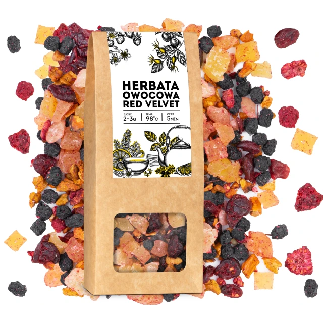 Herbata owocowa Red Velvet 100g