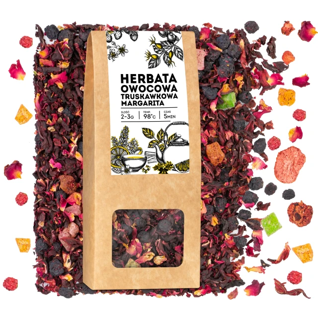Herbata owocowa Truskawkowa Margarita 50g