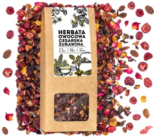 Herbata owocowa Cesarska Żurawina 50g