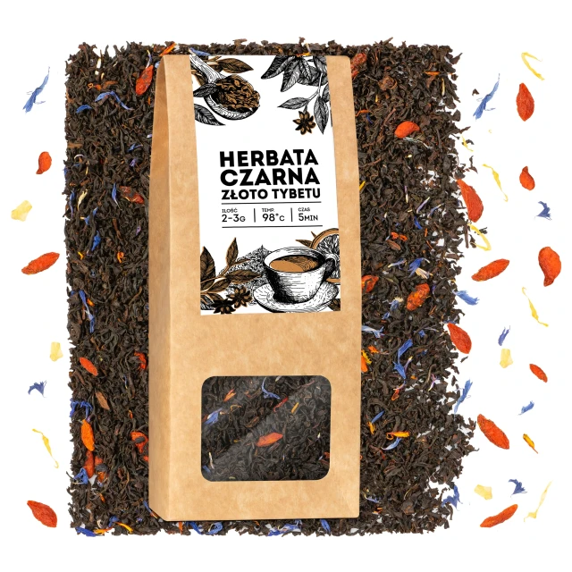 Herbata czarna Złoto Tybetu 50g