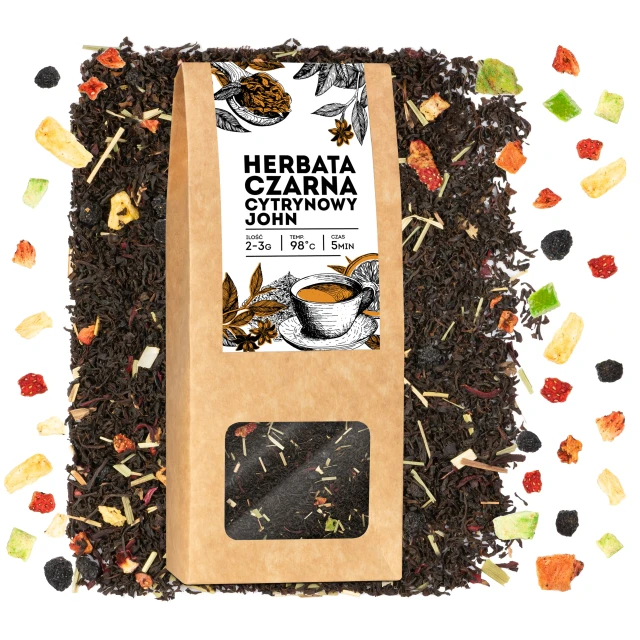 Herbata czarna Cytrynowy John 50g 