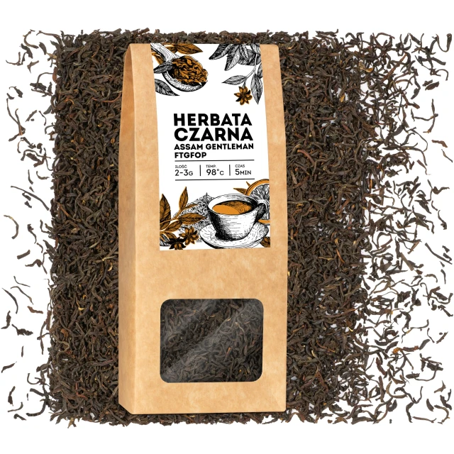 Herbata czarna Assam Gentleman FTGFOP 50g