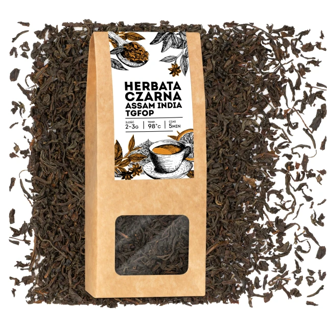 Herbata czarna Assam India TGFOR 50g