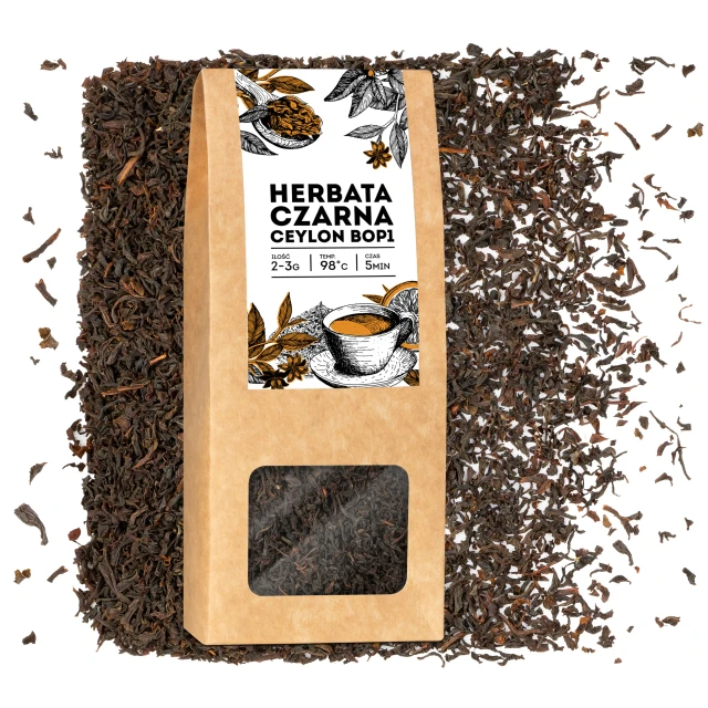 Herbata czarna Ceylon BOP1 50g