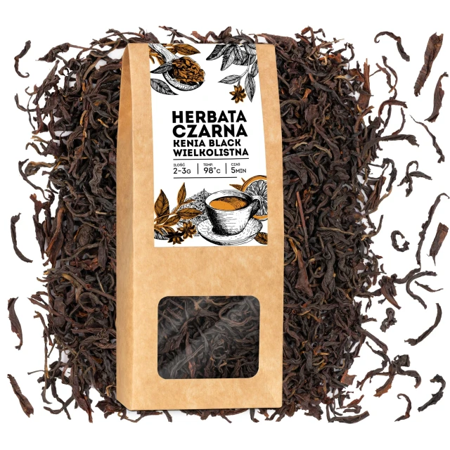 Herbata czarna Kenia Black wielkolistna 50 g