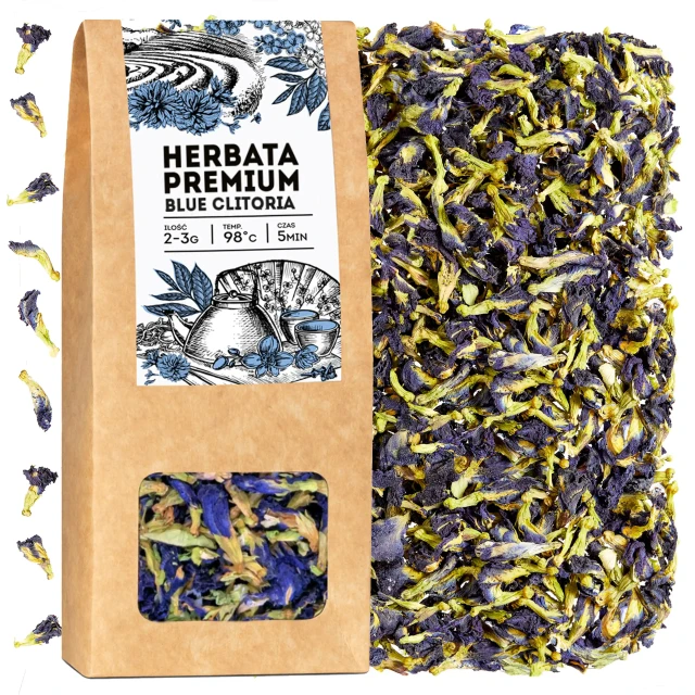  Herbata Premium niebieska Klitoria 25g