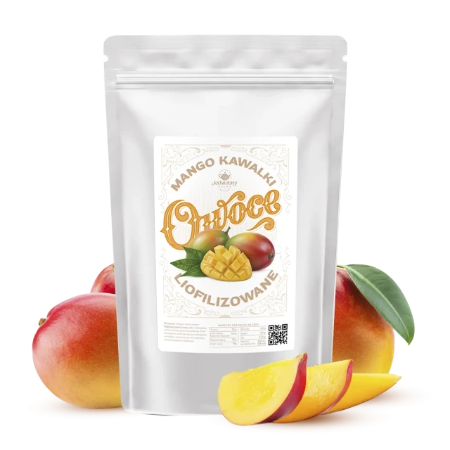 Mango liofilizowane KAWAŁKI 200g