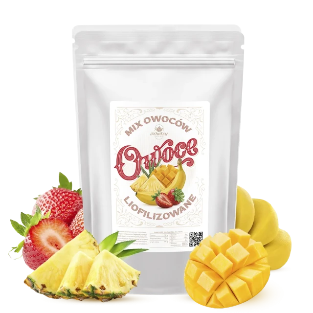 MIX truskawka mango banan ananas 100g 