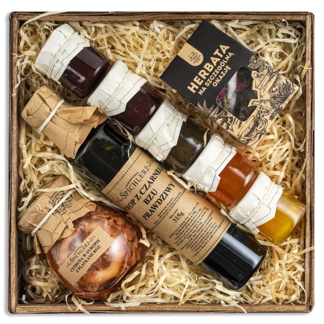 Zestaw prezentowy BOX naturalny syrop