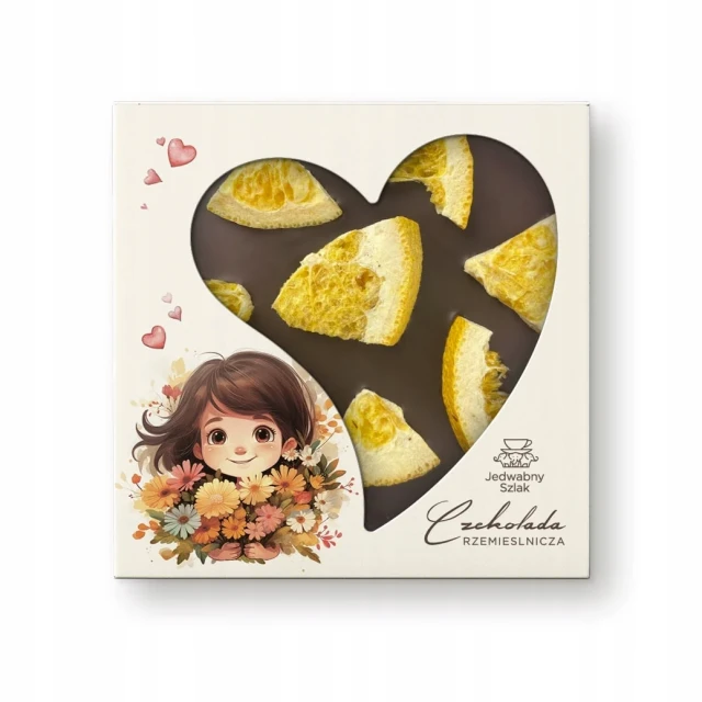 Czekolada ciemna z pomarańczą 85 g