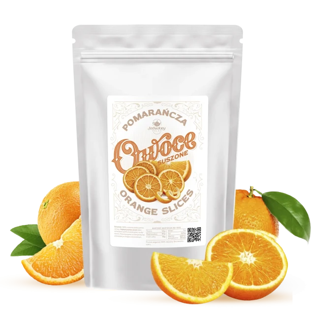 Suszone PLASTRY pomarańczy 250g