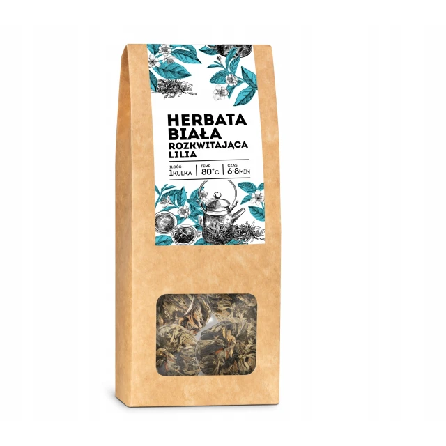 Herbata kwitnącą biała Lichee Lilia 8 szt