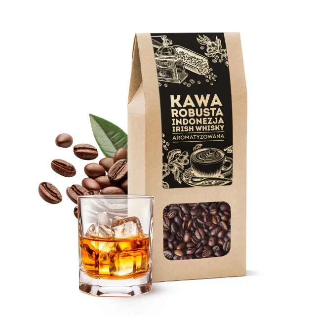 Kawa Robusta Indonezja Irish Whisky 100 g