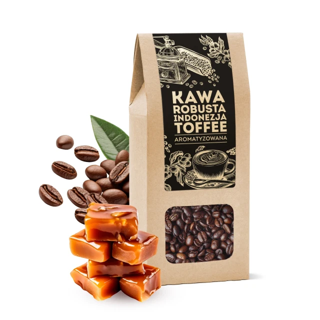 Kawa Robusta Indonezja Toffee 100 g