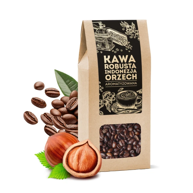 Kawa Robusta Indonezja Orzech 100 g