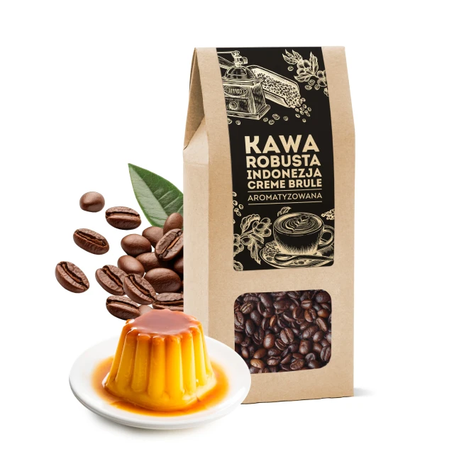 Kawa Robusta Indonezja Creme Brule 100 g