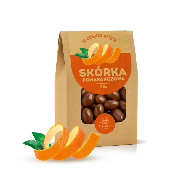 Skórka pomarańczowa w czekoladzie 80 g
