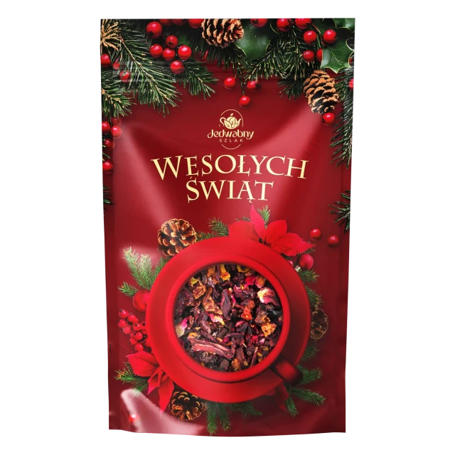 Herbata świąteczna ŻURAWINOWO-TRUSKAWKOWA 100 g